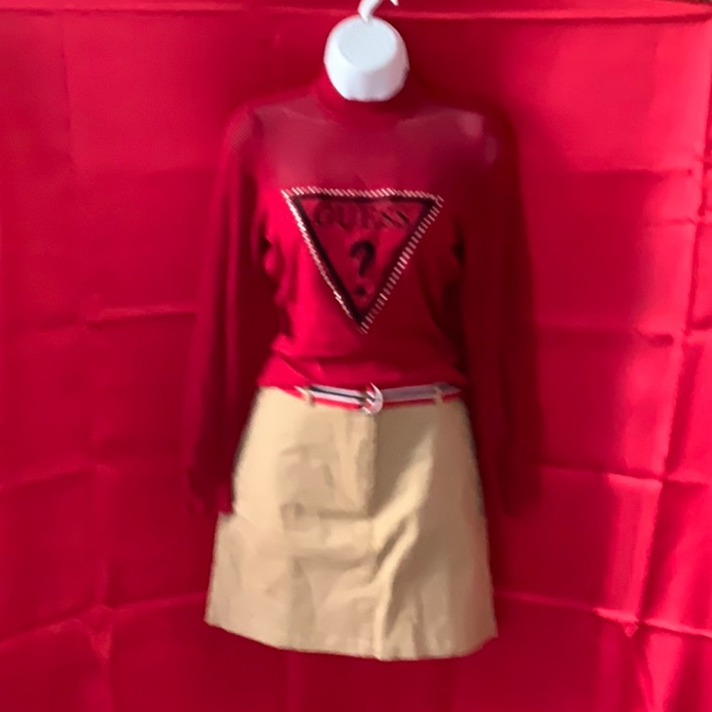 Dos piezas falda y blouse